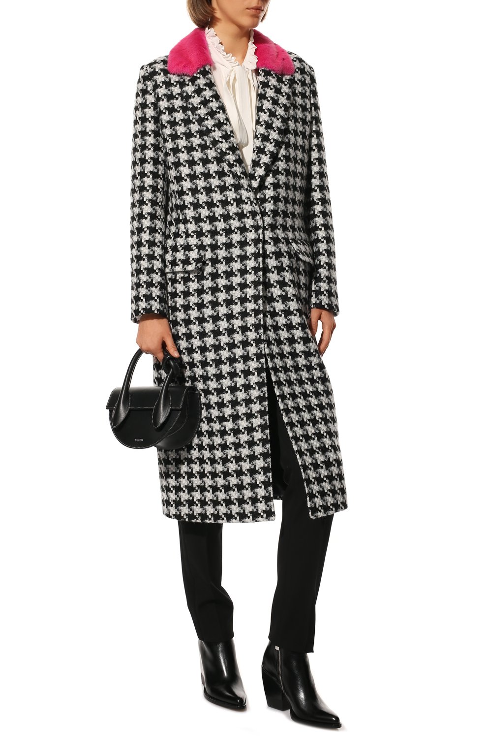 Пальто из шерсти и кашемира SEVEN LAB, арт. CMARF tw pepita, фото 2