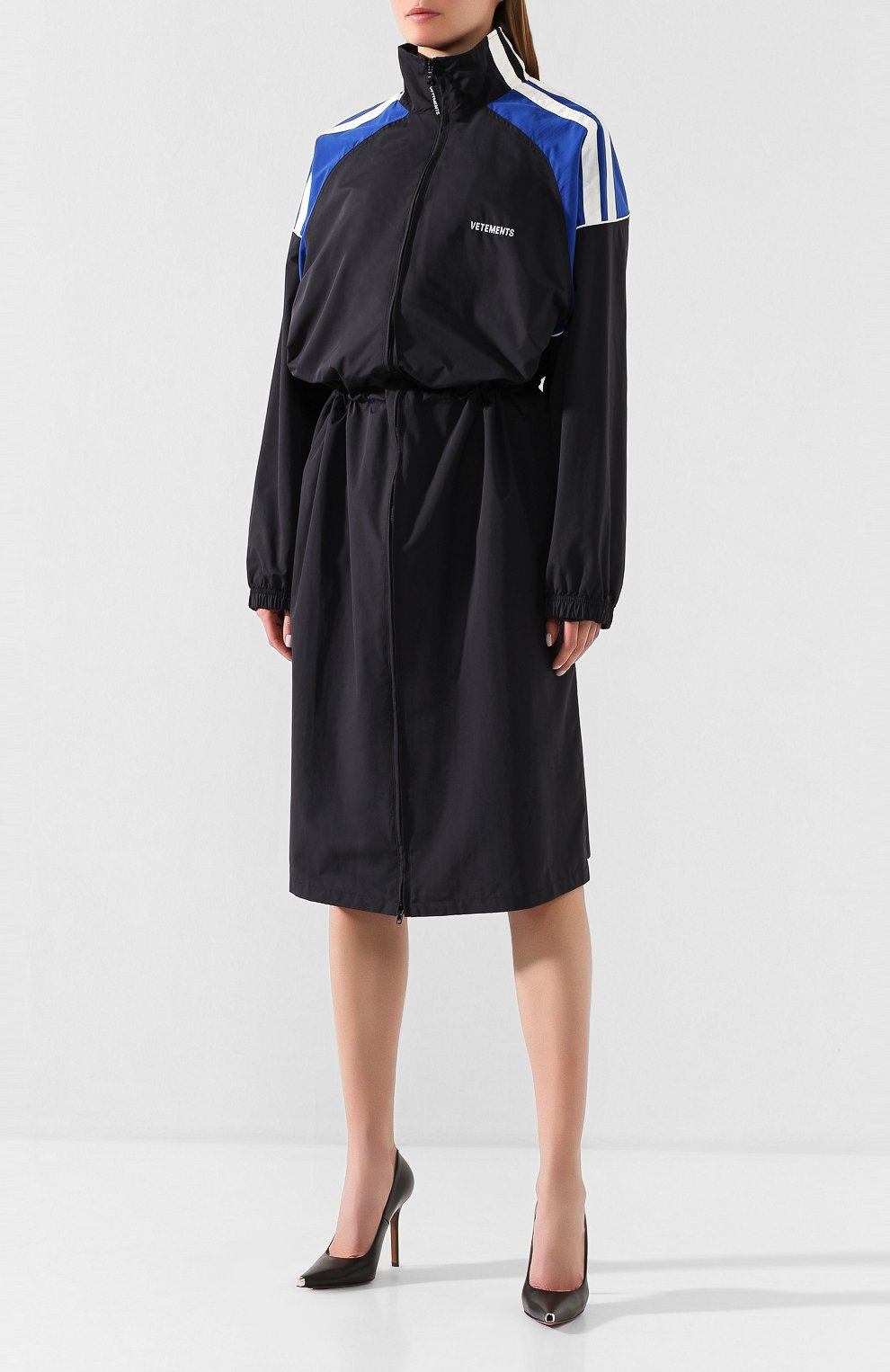 Плащ VETEMENTS, арт. SS20DR261 1306/W/BLUE/BLACK, фото 6