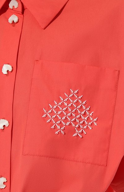 Хлопковая рубашка AKHMADULLINA, арт. 1123.2BL309/C249, фото 5