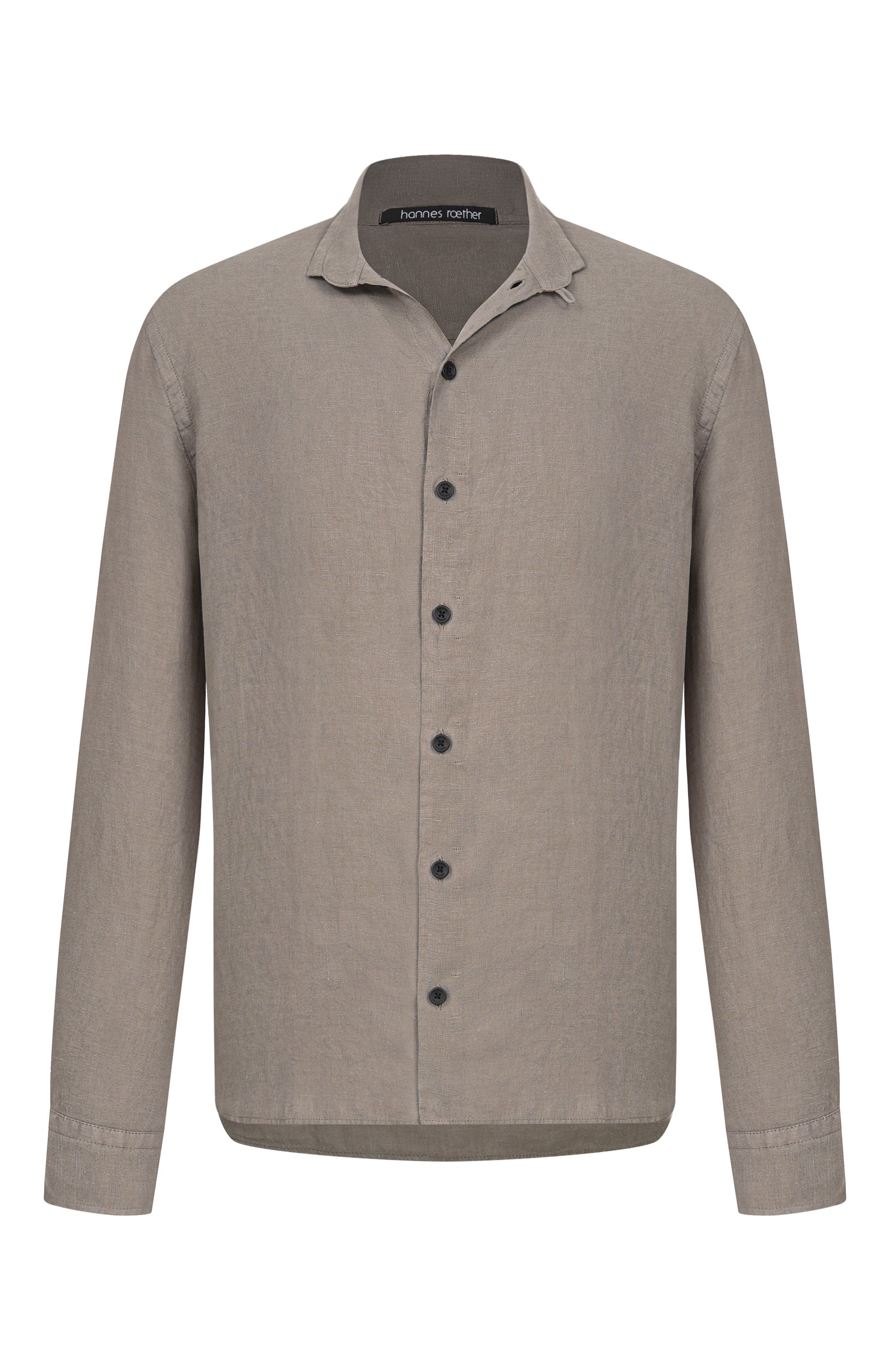 Льняная рубашка HANNES ROETHER, арт. MIL29SKE.608, фото 1
