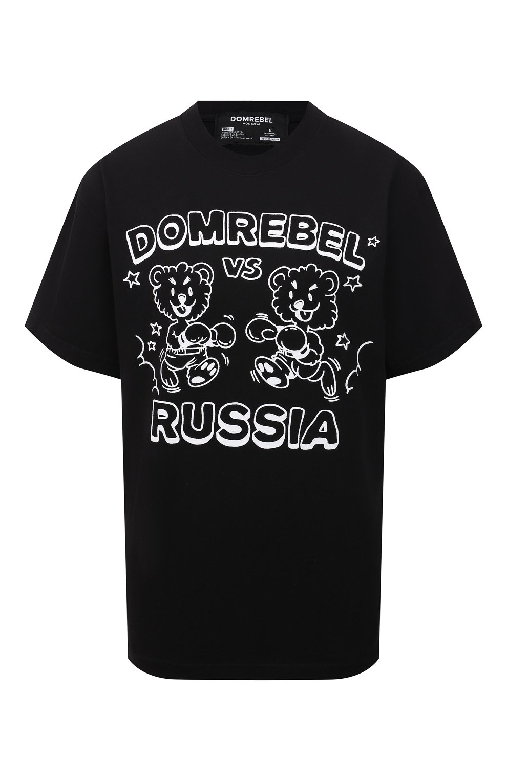 Хлопковая футболка DOMREBEL, арт. FACE-0FF/T-SHIRT, фото 1