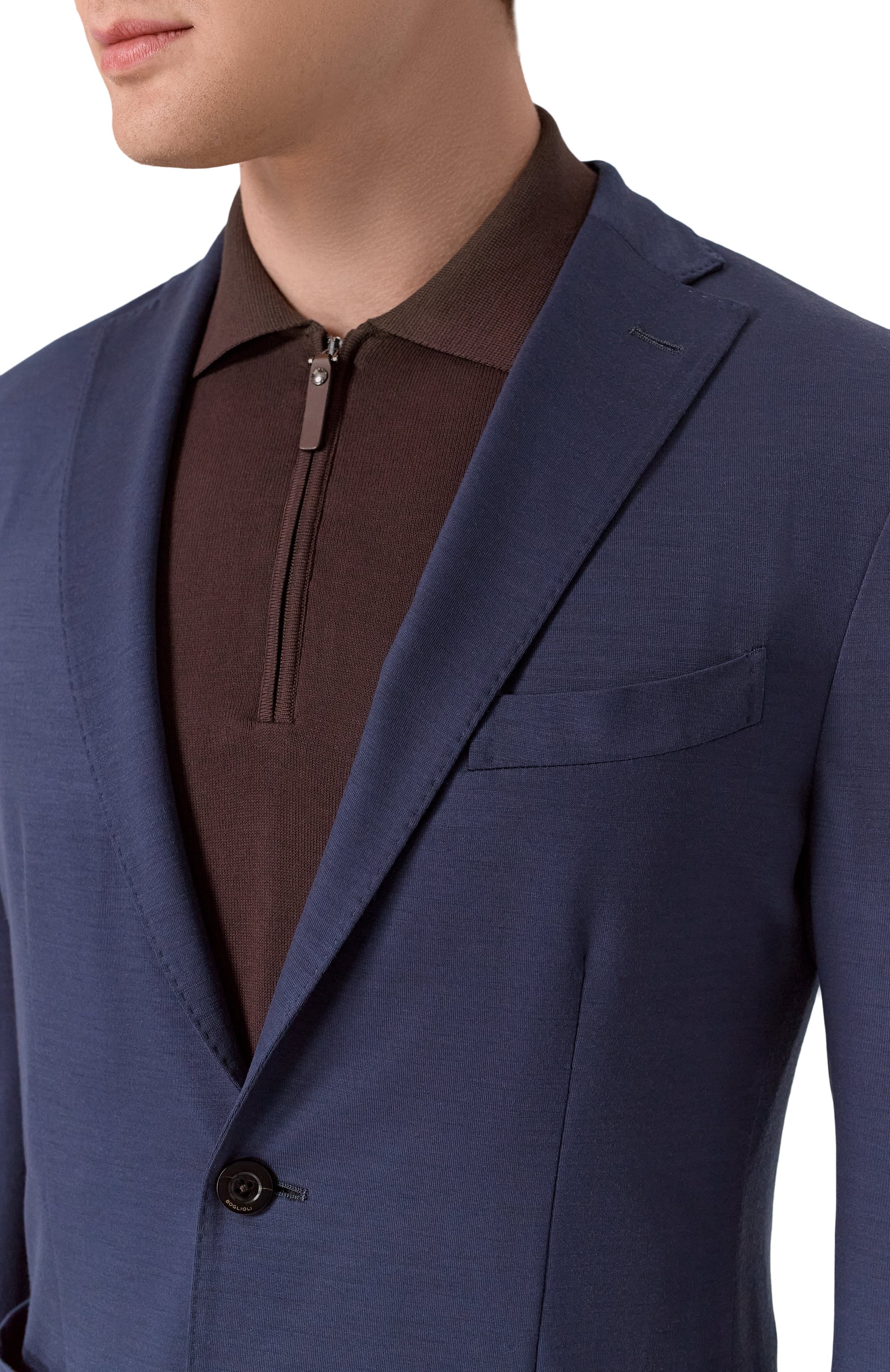 Шерстяной пиджак BOGLIOLI, арт. N1302E/SB4701, фото 7