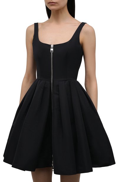 Платье ALEXANDER MCQUEEN черного цвета по цене 199500 руб., арт. 686873/QEACM, фото 3 Платье ALEXANDER MCQUEEN, арт. 686873/QEACM, фото 3