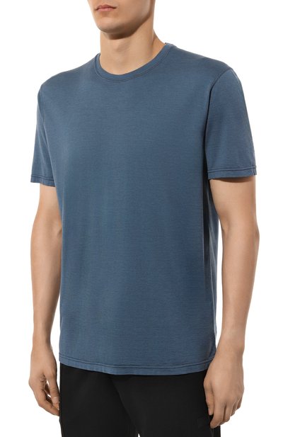 Футболка из шелка и хлопка KITON, арт. UMK0355, фото 3