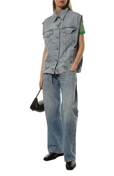 Джинсовая жилетка 7 FOR ALL MANKIND, арт. JSSJC100AI, фото 2