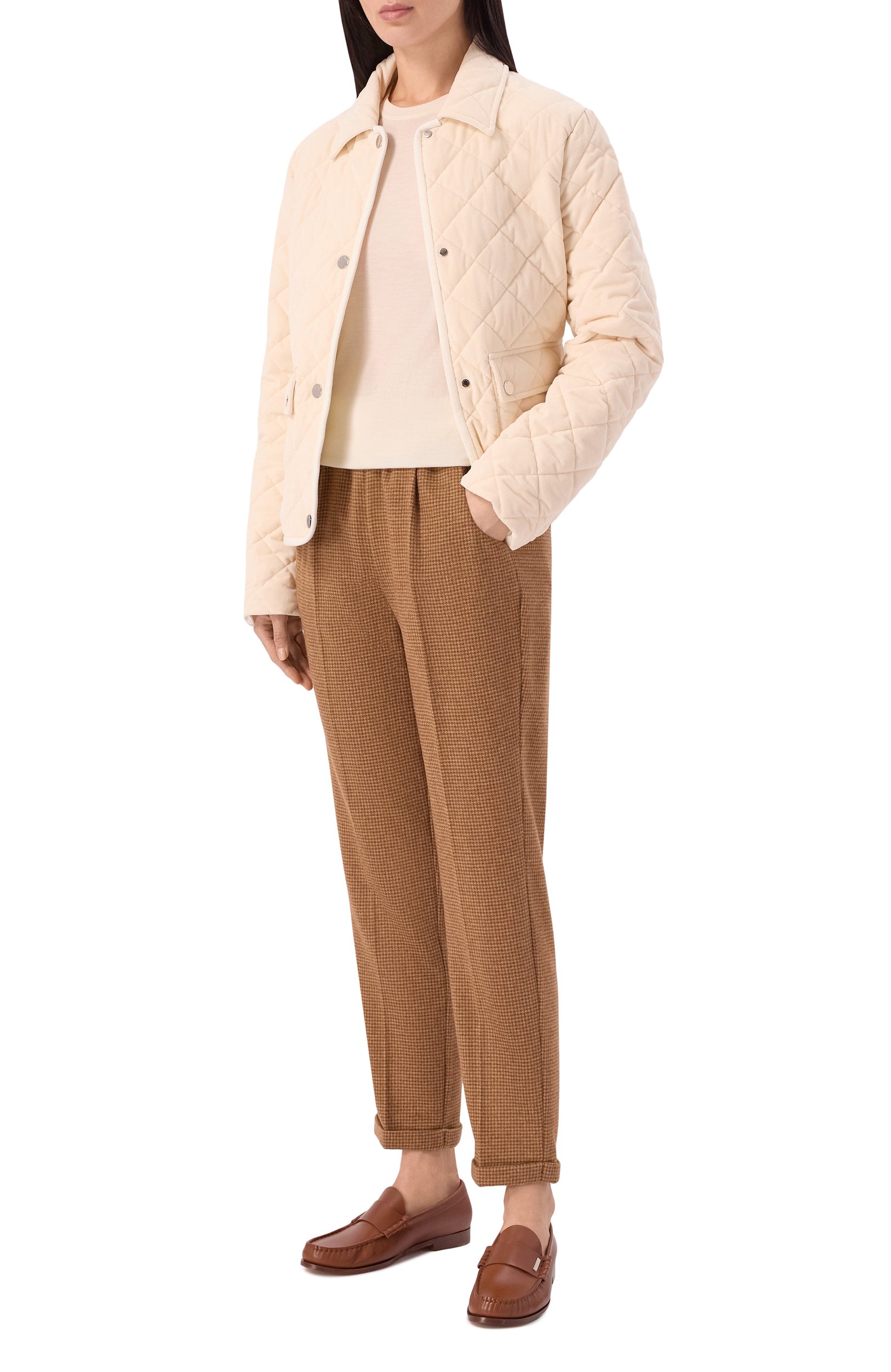 Вельветовая куртка KITON кремового цвета по цене 374000 руб., арт. D62629K0556L, фото 2 Вельветовая куртка KITON, арт. D62629K0556L, фото 2