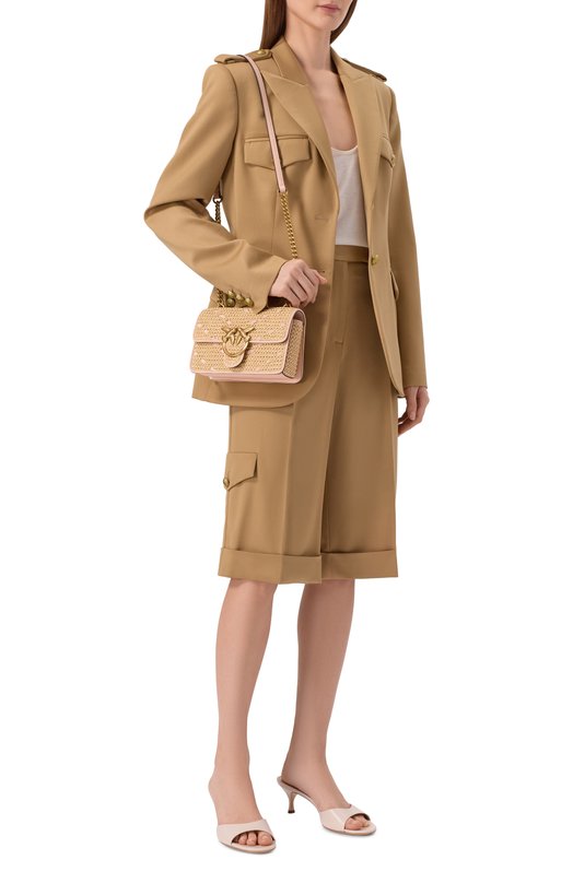 Сумка Love One mini Pinko 104550/A1RL Бежевый  104550/A1RL Фото 3