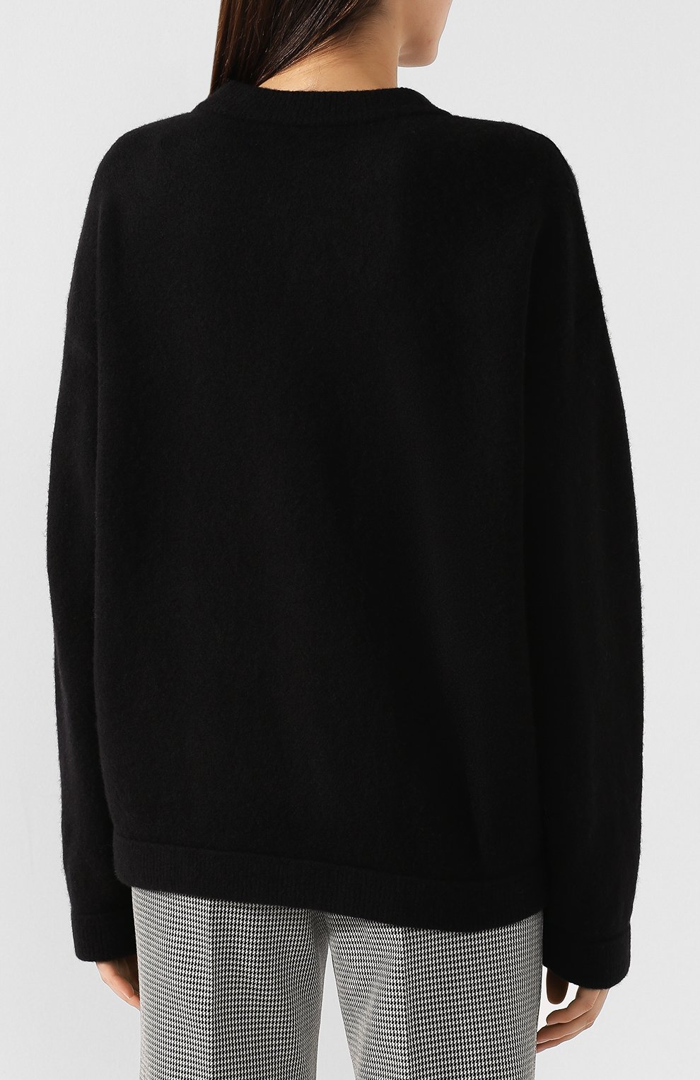 Шерстяной свитер ALEXANDERWANG.T черного цвета по цене 52100 руб., арт. 4KC2191071, фото 4 Шерстяной свитер ALEXANDERWANG.T, арт. 4KC2191071, фото 4
