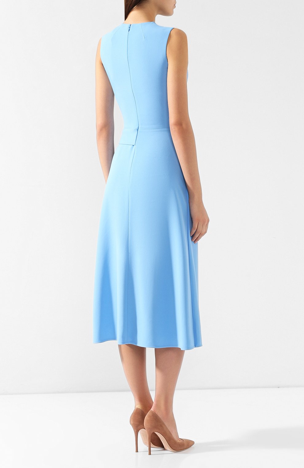 Платье-миди VICTORIA BECKHAM, арт. DR MID 6895 MSS19 FLUID CADY, фото 4