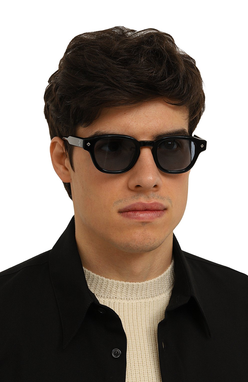 Солнцезащитные очки LUNETTERIE GENERALE, арт. APÉR0 AU S0LEIL BLACK BLU, фото 2