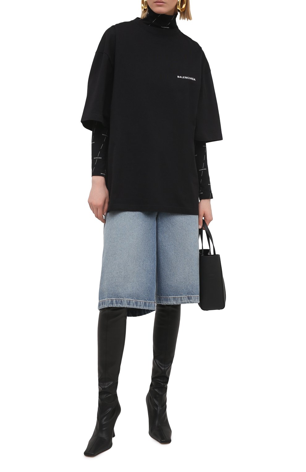 Хлопковая футболка BALENCIAGA, арт. 641532/TJVL4, фото 2