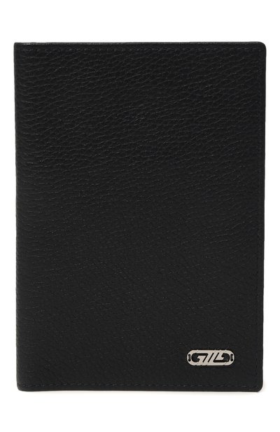 Мужской кожаная обложка для паспорта ZILLI, арт. MJL-0WP05-19900/0005