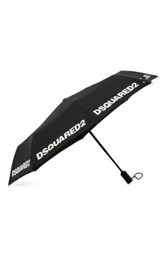 Мужской складной зонт DSQUARED2 черного цвета, арт. ITM0141/11702174 | Фото 2 (Материал: Текстиль, Синтетический материал; Материал сплава: Проставлено; Нос: Не проставлено)