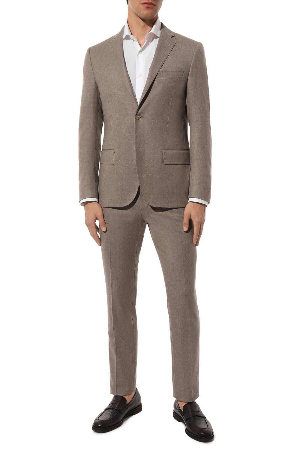 Кожаные пенни-лоферы BARRETT, арт. 222U015.7/CERV0 ASP0RTABILE, фото 2