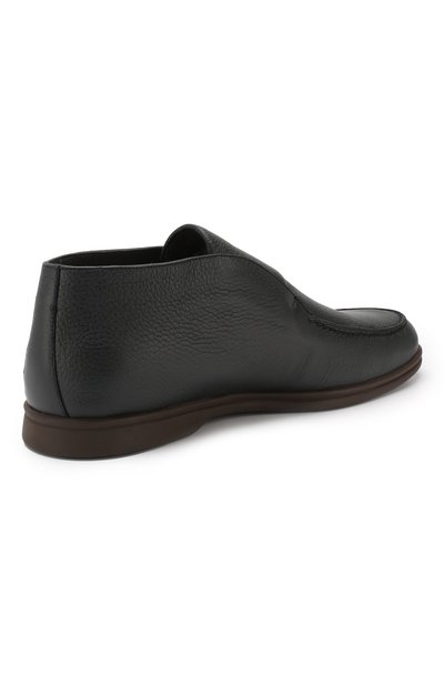 Кожаные ботинки open walk  с внутренней меховой отделкой LORO PIANA, арт. FAI5538, фото 4