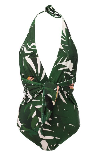 Слитный купальник с глубоким вырезом и принтом ADRIANA DEGREAS, арт. MAFU0253, фото 1