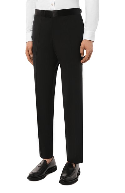 Шерстяные брюки BOSS, арт. 50527962, фото 3