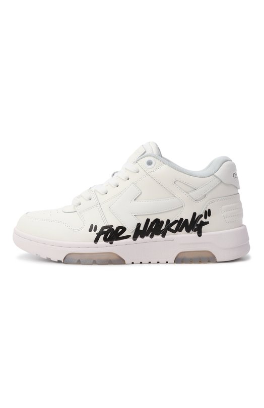 Кожаные кеды Out of Office Off-White 0WIA259C99LEA019 Белый  0WIA259C99LEA019 Фото 4