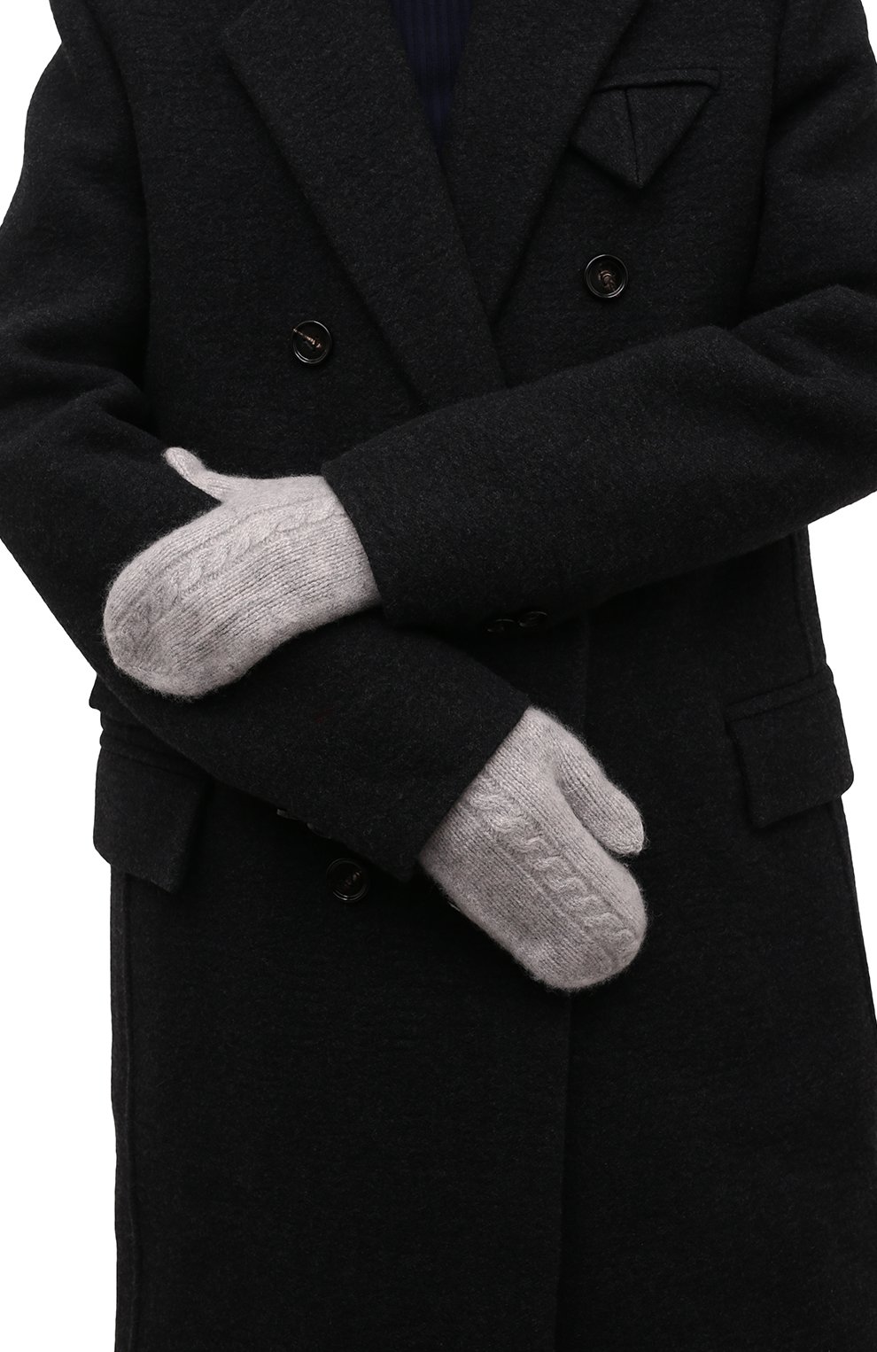 Кашемировые варежки AND THE BRAND, арт. W22-GL001-0701-901, фото 2