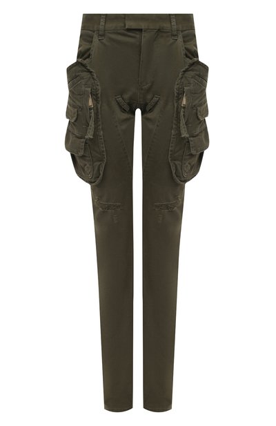Женские хлопковые брюки DSQUARED2, арт. S72KA1029/S39021