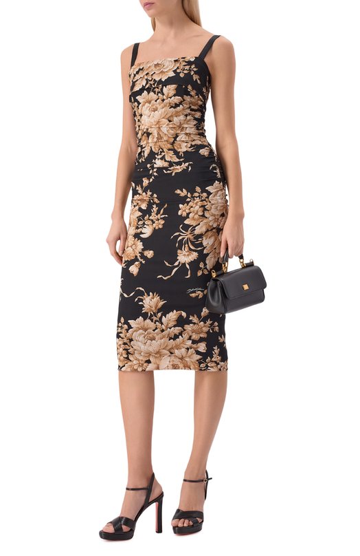 Кожаные босоножки Santoni WHVG71874HX2T0NL Чёрный  WHVG71874HX2T0NL Фото 3