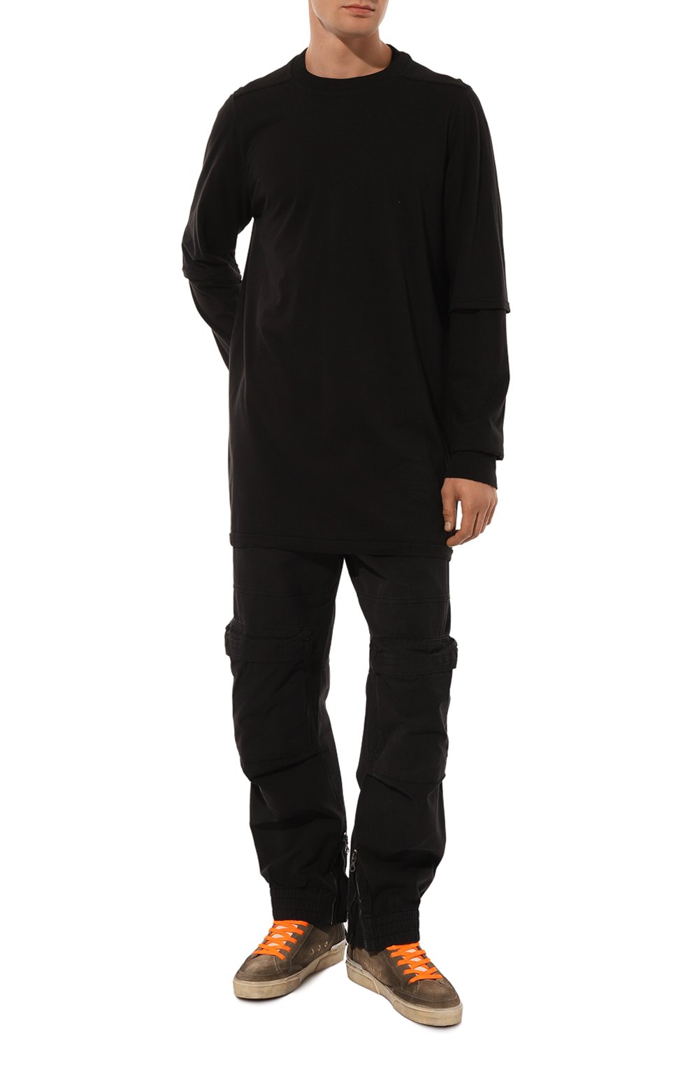 Замшевые кеды recut CRIME LONDON хаки цвета по цене 20650 руб., арт. 15173AA7, фото 2 Замшевые кеды recut CRIME LONDON, арт. 15173AA7, фото 2