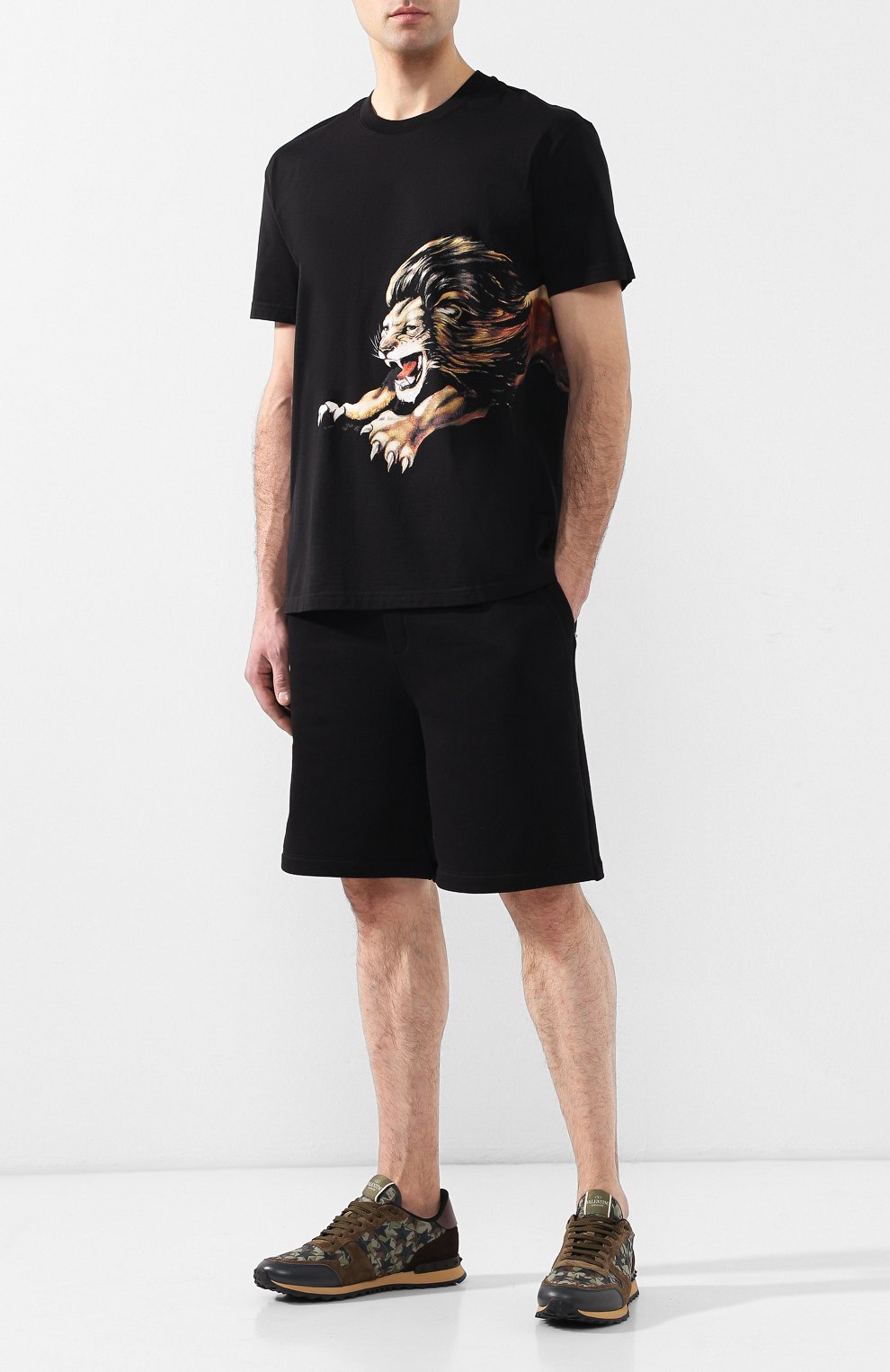 Кожаные кроссовки rockrunner VALENTINO, арт. RY2S0723/WPE, фото 2