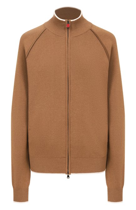 Женский кардиган  из шерсти и кашемира KITON, арт. DMKX002K0545H02