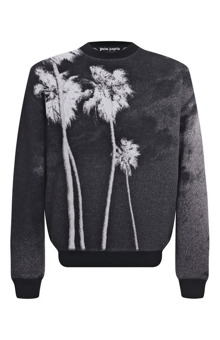 Мужской хлопковый джемпер PALM ANGELS, арт. PMHE086F25KNI001
