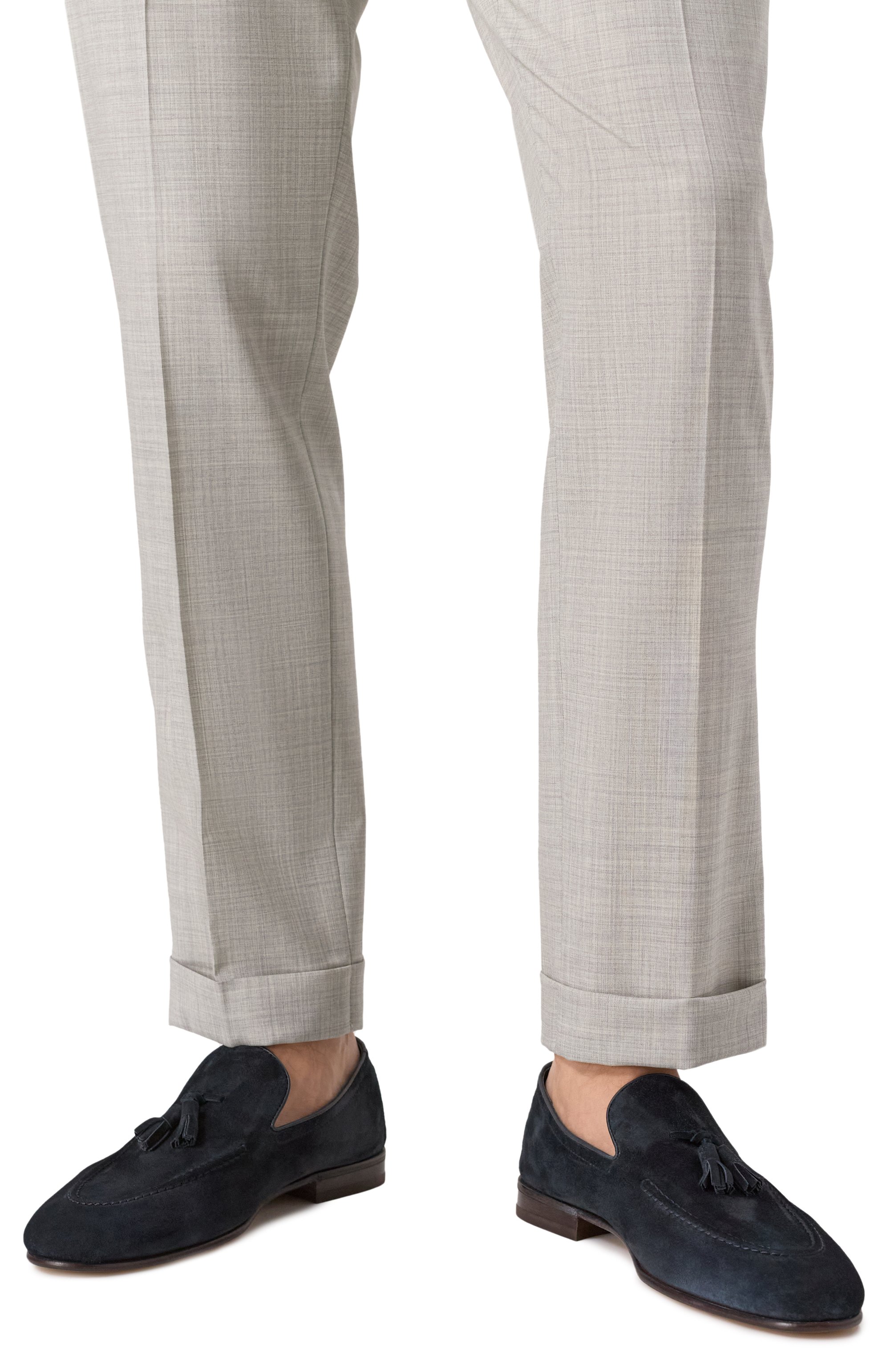 Замшевые лоферы soft BRUNELLO CUCINELLI, арт. MZUCAHG731, фото 3