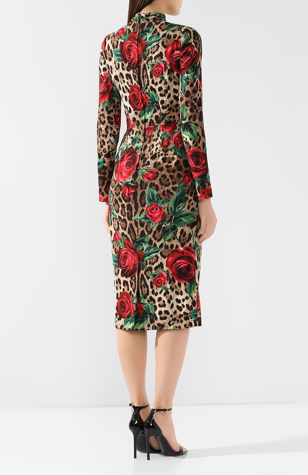 Шелковое платье DOLCE & GABBANA, арт. F6C4CT/FSAXZ, фото 4