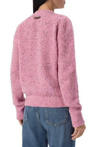Шерстяной свитер MOSCHINO розового цвета по цене 67200 руб., арт. A0915/5504, фото 4 Шерстяной свитер MOSCHINO, арт. A0915/5504, фото 4