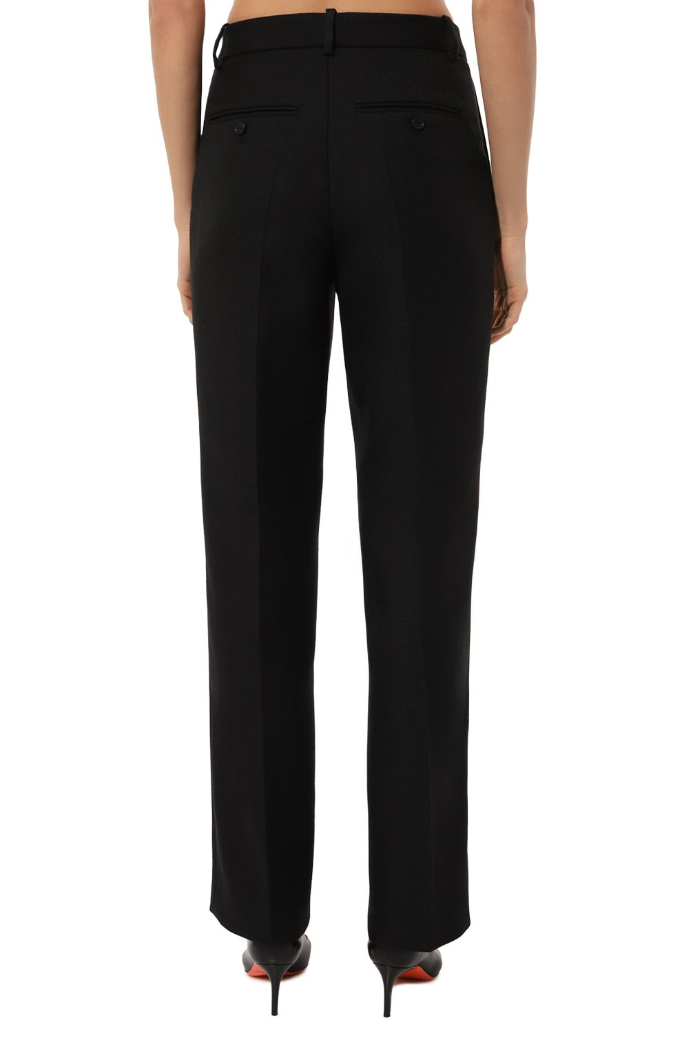 Брюки SASHAVERSE черного цвета по цене 62100 руб., арт. P032/SK/2115.900/W25, фото 4 Брюки SASHAVERSE, арт. P032/SK/2115.900/W25, фото 4