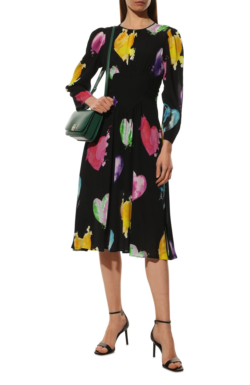 Платье из вискозы MSGM, арт. 3241MDA140 227153, фото 2