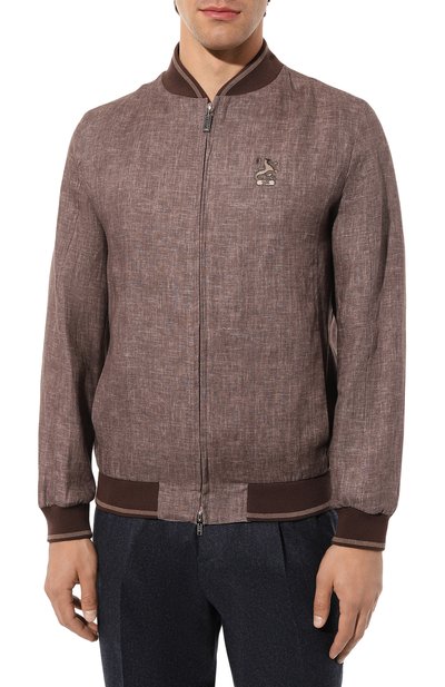 Льняной бомбер ZILLI, арт. MF0-84060-G13711/0001, фото 3