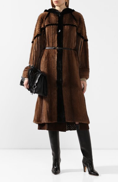 Шуба из меха норки FENDI, арт. FNF53I AMLX, фото 2