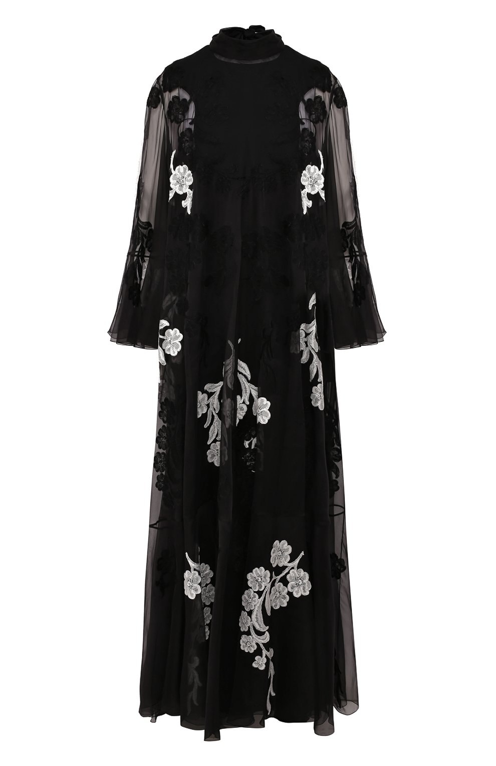 Шелковое платье VALENTINO, арт. SB0VD9S11C8, фото 1