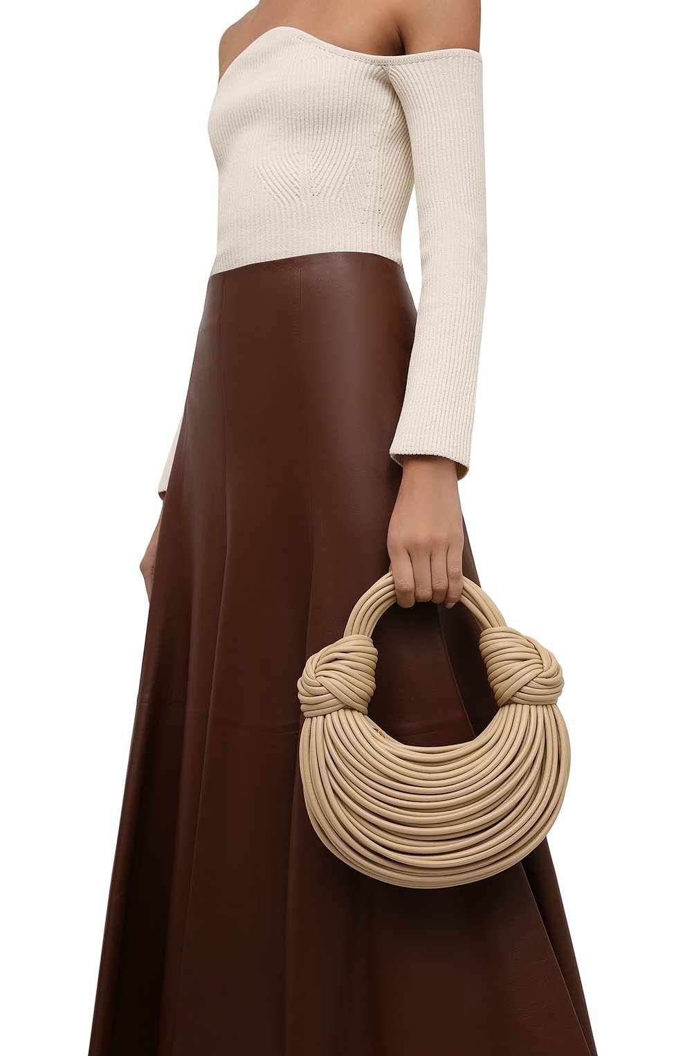 Сумка double knot mini BOTTEGA VENETA, арт. 680934/V1H10, фото 2