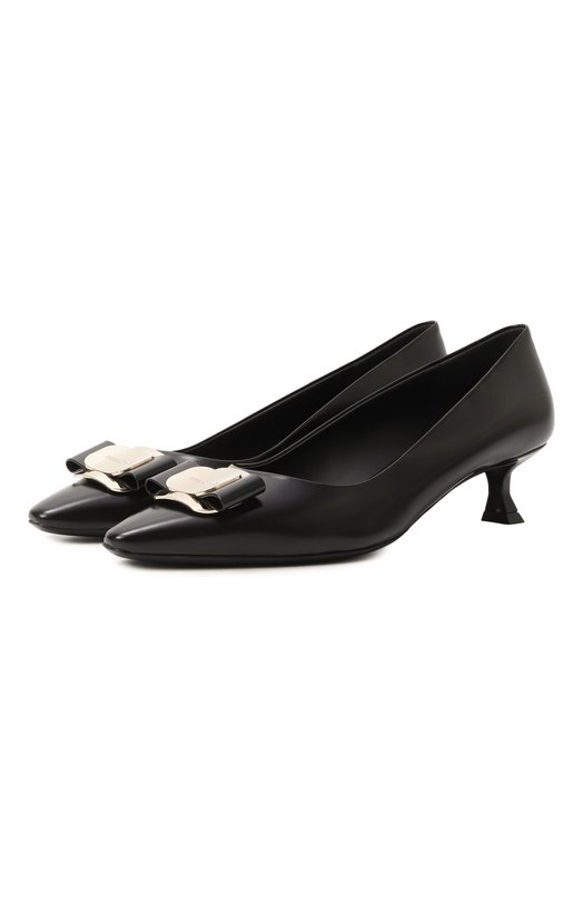 Кожаные туфли New Vara Ferragamo 01H450/768707 Чёрный 01H450/768707
