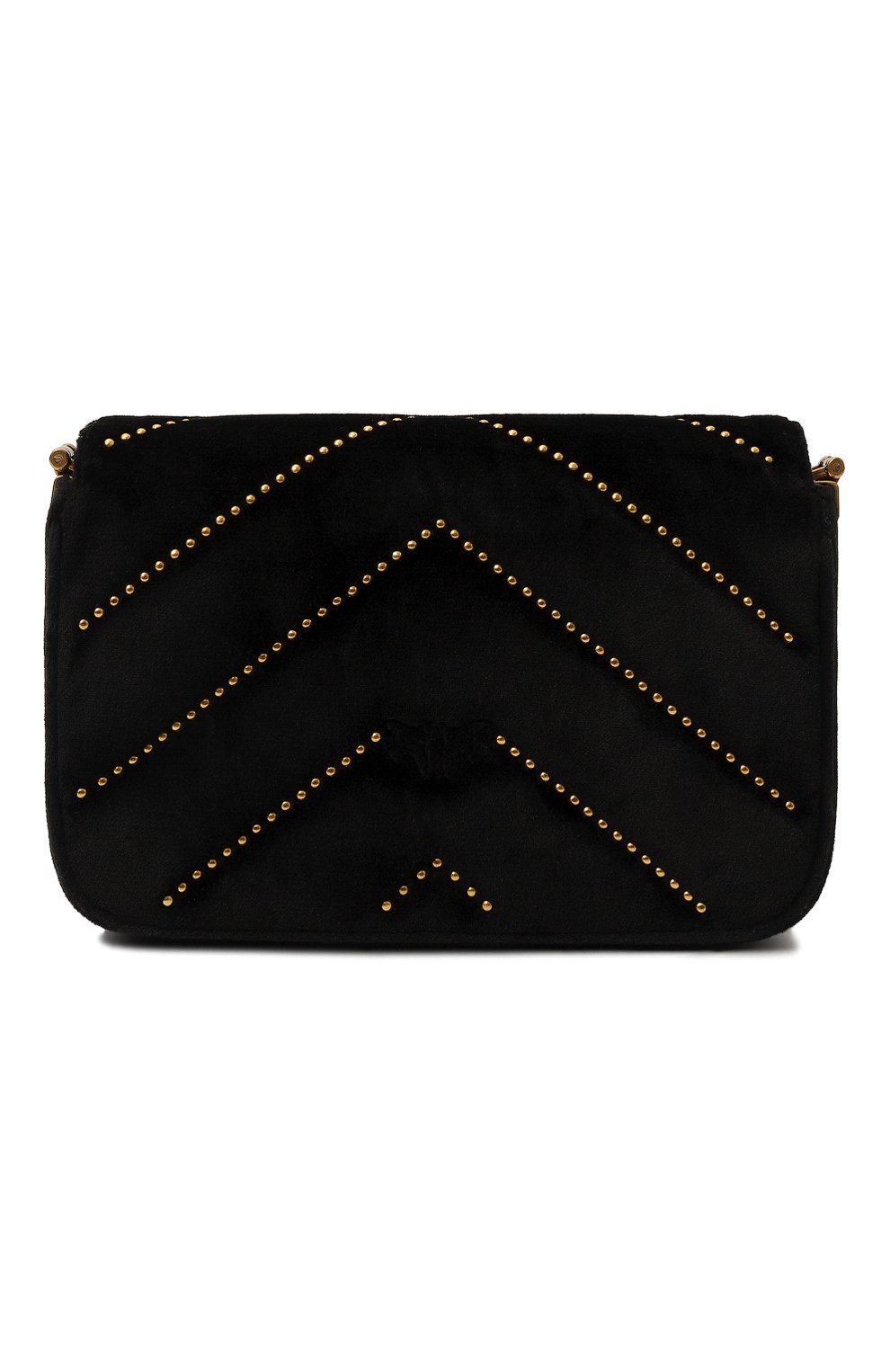 Сумка love click PINKO черного цвета по цене 45900 руб., арт. 100067/A17G, фото 6 Сумка love click PINKO, арт. 100067/A17G, фото 6