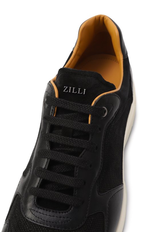 Кожаные кроссовки Zilli H0138BM1212VZEV05 Чёрный  H0138BM1212VZEV05 Фото 7