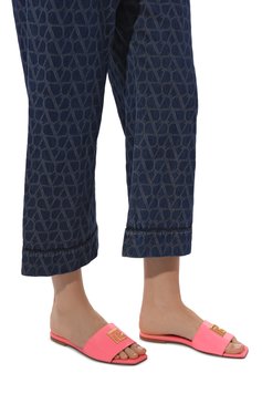 Кожаные шлепанцы dafne BALMAIN, арт. CN1UP966/LPAT, фото 3