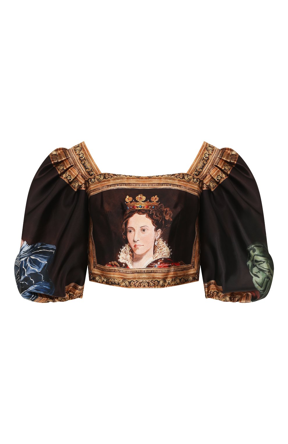 Шелковый топ DOLCE & GABBANA, арт. F73T8T/GDQ09, фото 1