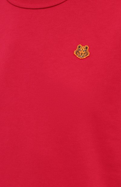 Хлопковый свитшот KENZO розового цвета по цене 29050 руб., арт. FB52SW8204ML, фото 5 Хлопковый свитшот KENZO, арт. FB52SW8204ML, фото 5