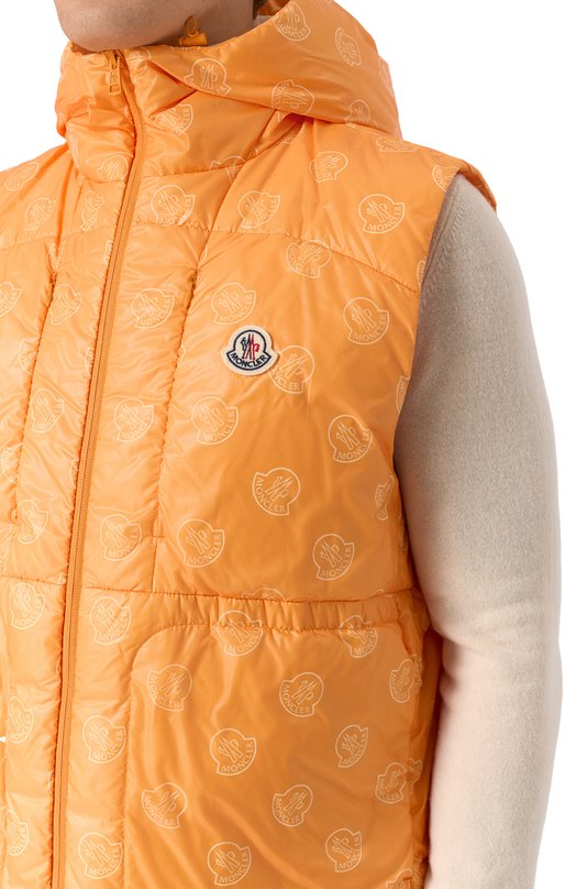 Пуховый жилет Alkarab Moncler 1A00168/M3001 Оранжевый  1A00168/M3001 Фото 5