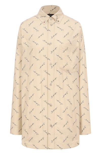 Женская рубашка из вискозы BALENCIAGA, арт. 773300/TRLB1
