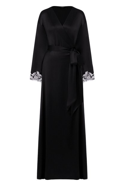 Шелковый халат LA PERLA, арт. 0019231, фото 1