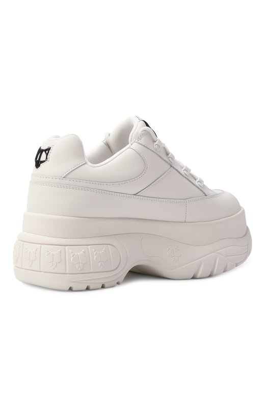 Кожаные кроссовки Sporty Naked Wolfe SP0RTY/C0W LEATHER Белый  SP0RTY/C0W LEATHER Фото 5