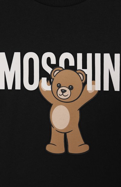 Хлопковый лонгслив MOSCHINO, арт. HT000J/LAA10/10-14, фото 3