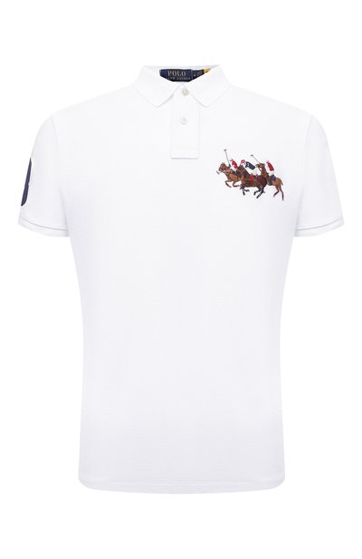 Хлопковое поло POLO RALPH LAUREN, арт. 710814437, фото 1